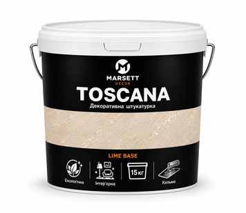 TOSCANA (Тоскана) MARSETT &mdash; вапняна штукатурка зі слюдою, 15 кг MD0804 фото