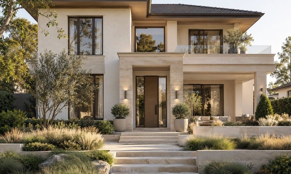 Для фасаду: візуалізація оздоблення